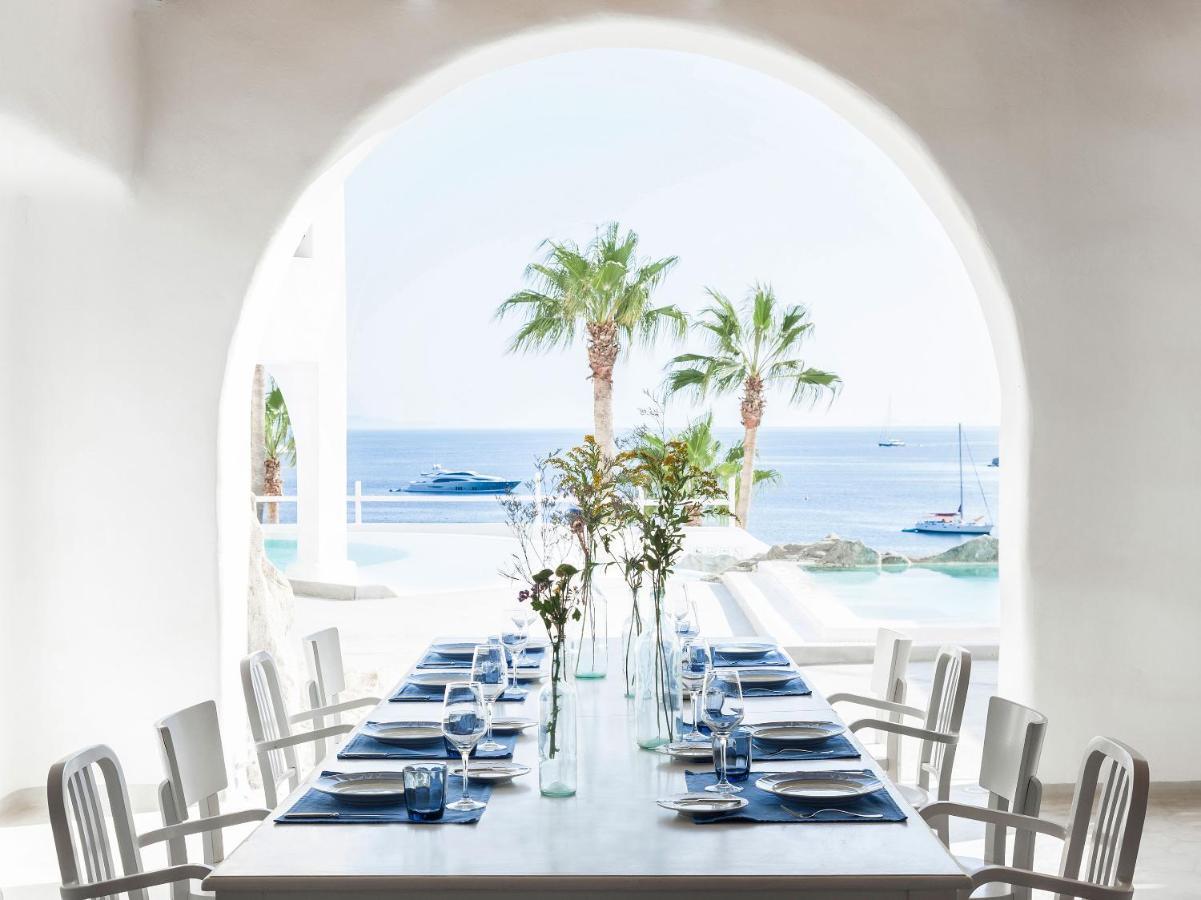 Mykonos Blu, Grecotel Boutique Resort Pszarú Kültér fotó