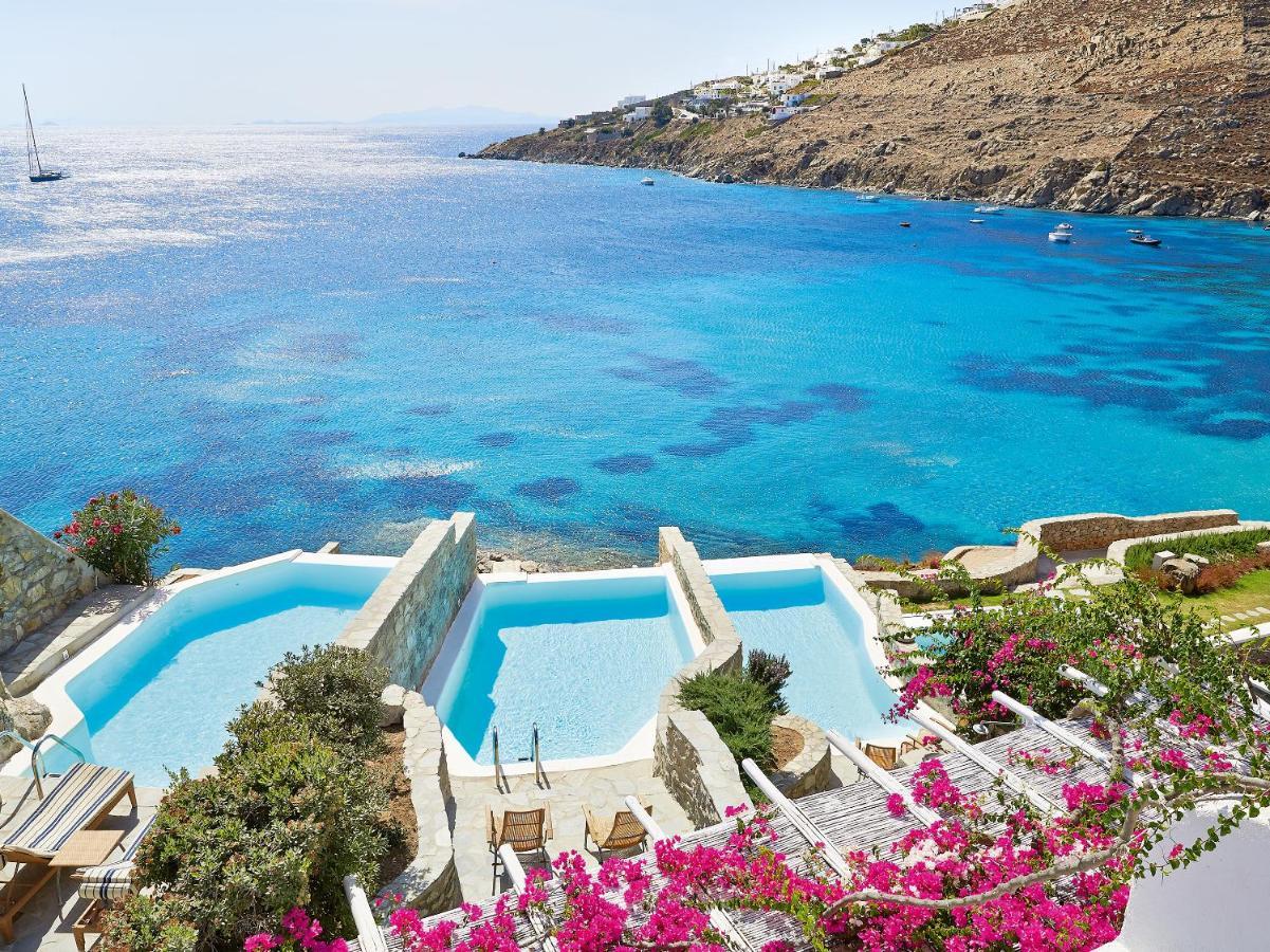 Mykonos Blu, Grecotel Boutique Resort Pszarú Kültér fotó