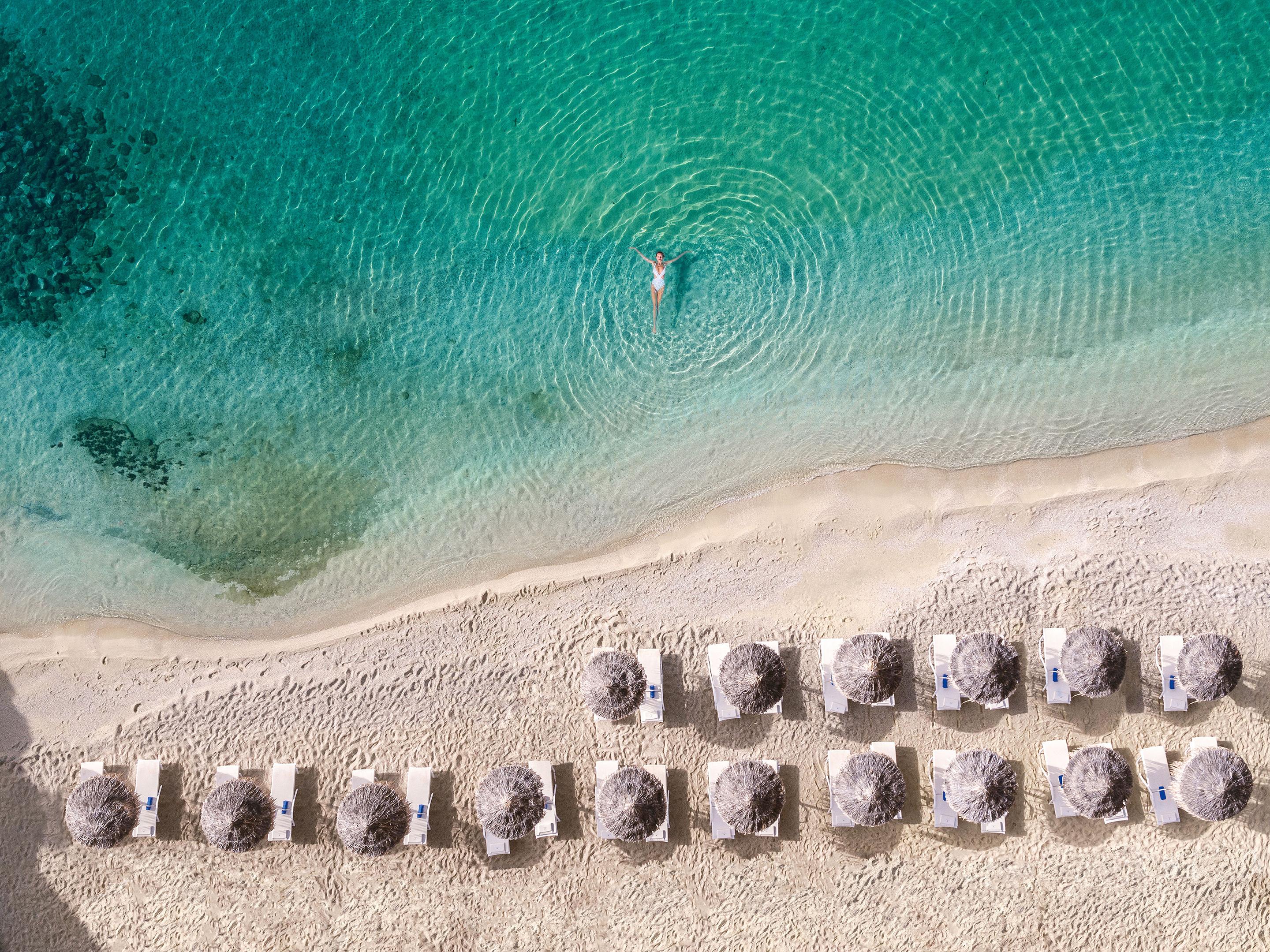 Mykonos Blu, Grecotel Boutique Resort Pszarú Kültér fotó