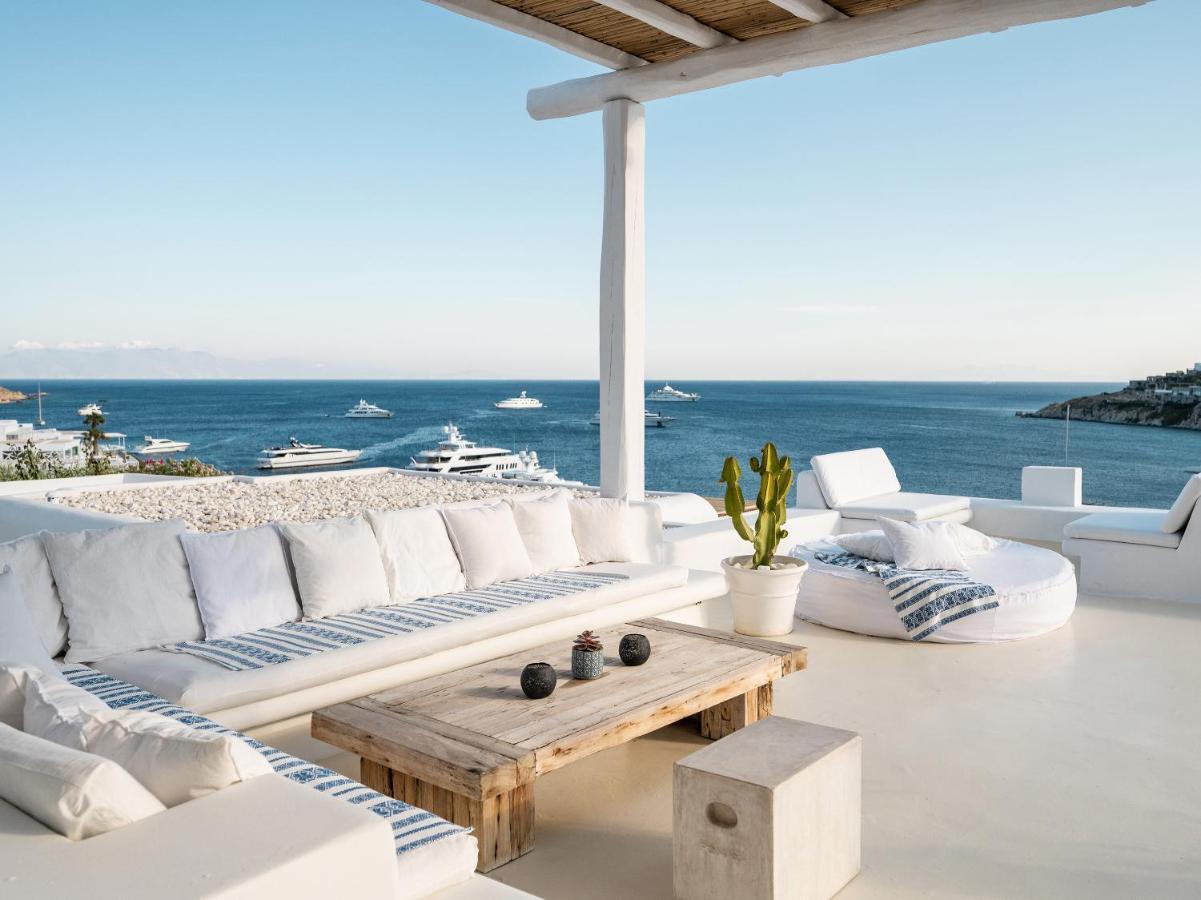 Mykonos Blu, Grecotel Boutique Resort Pszarú Kültér fotó