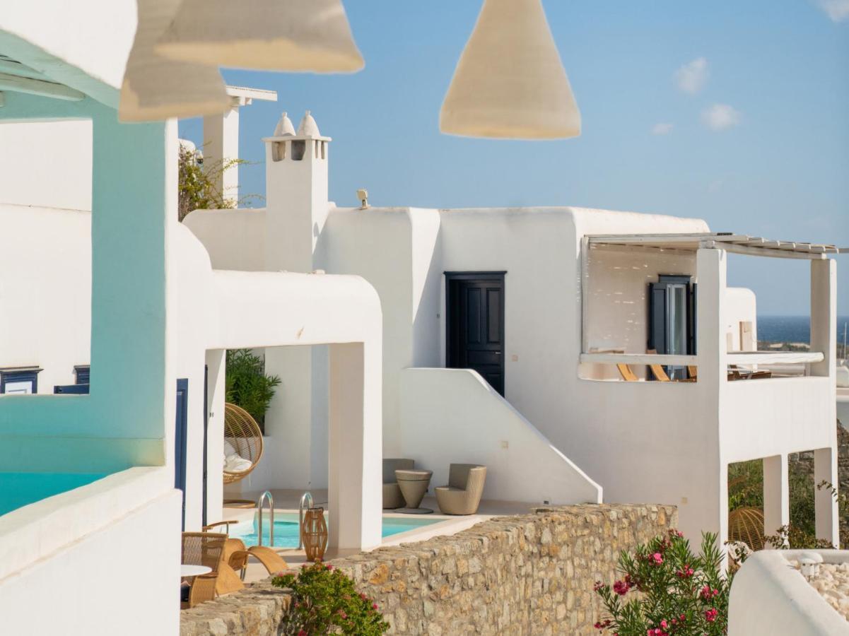 Mykonos Blu, Grecotel Boutique Resort Pszarú Kültér fotó