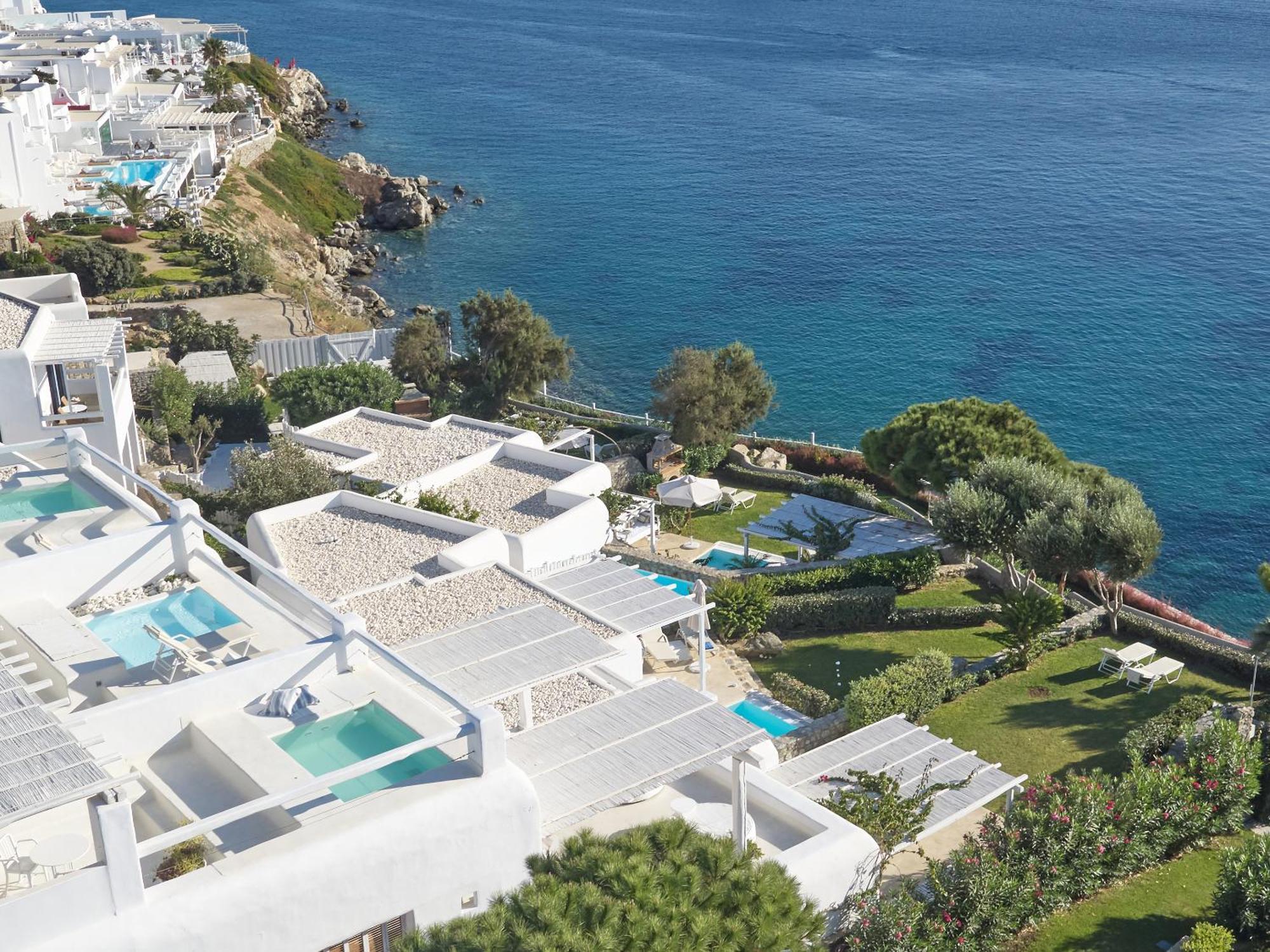 Mykonos Blu, A Grecotel Resort To Live Pszarú Kültér fotó