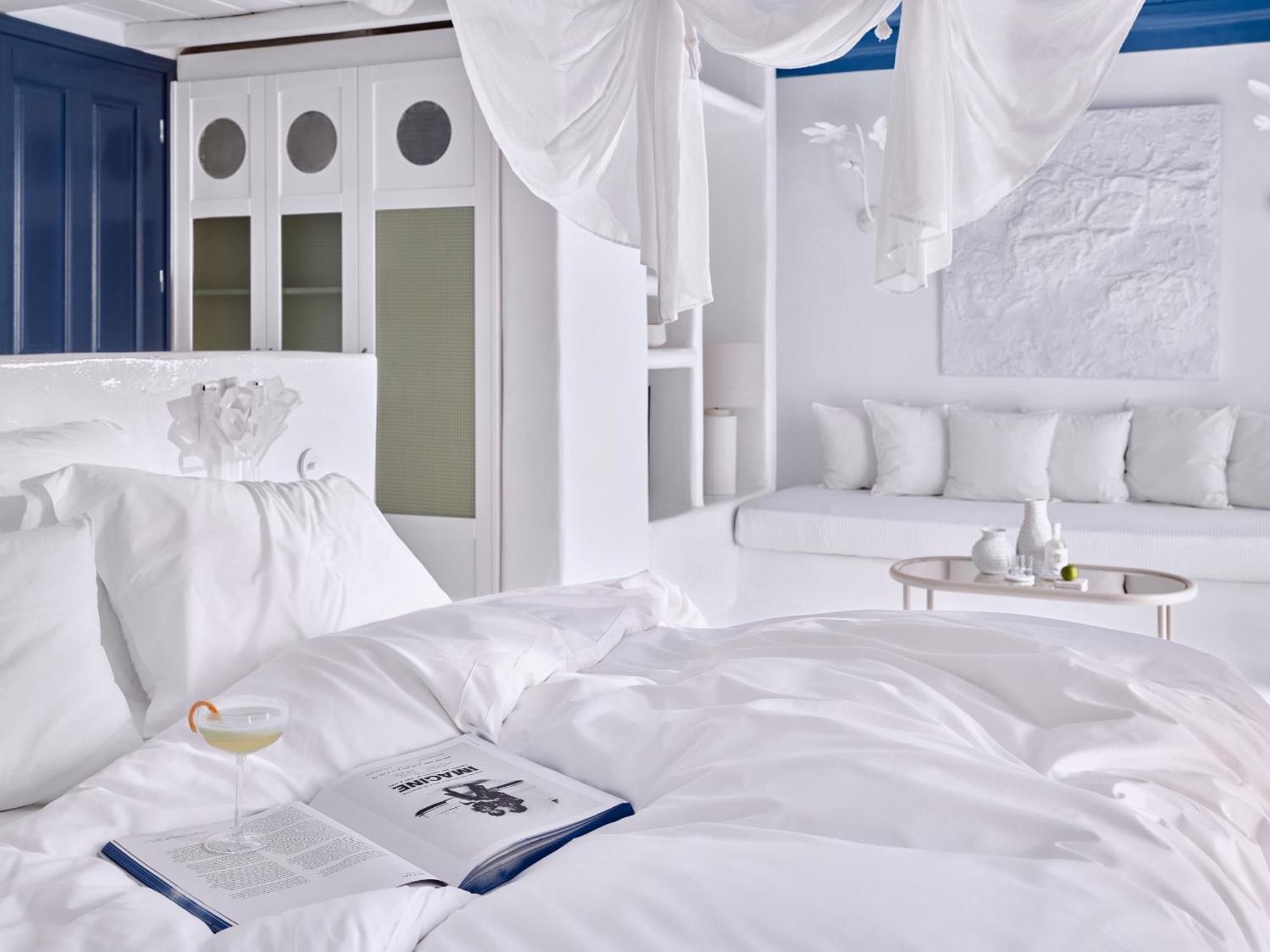 Mykonos Blu, Grecotel Boutique Resort Pszarú Kültér fotó