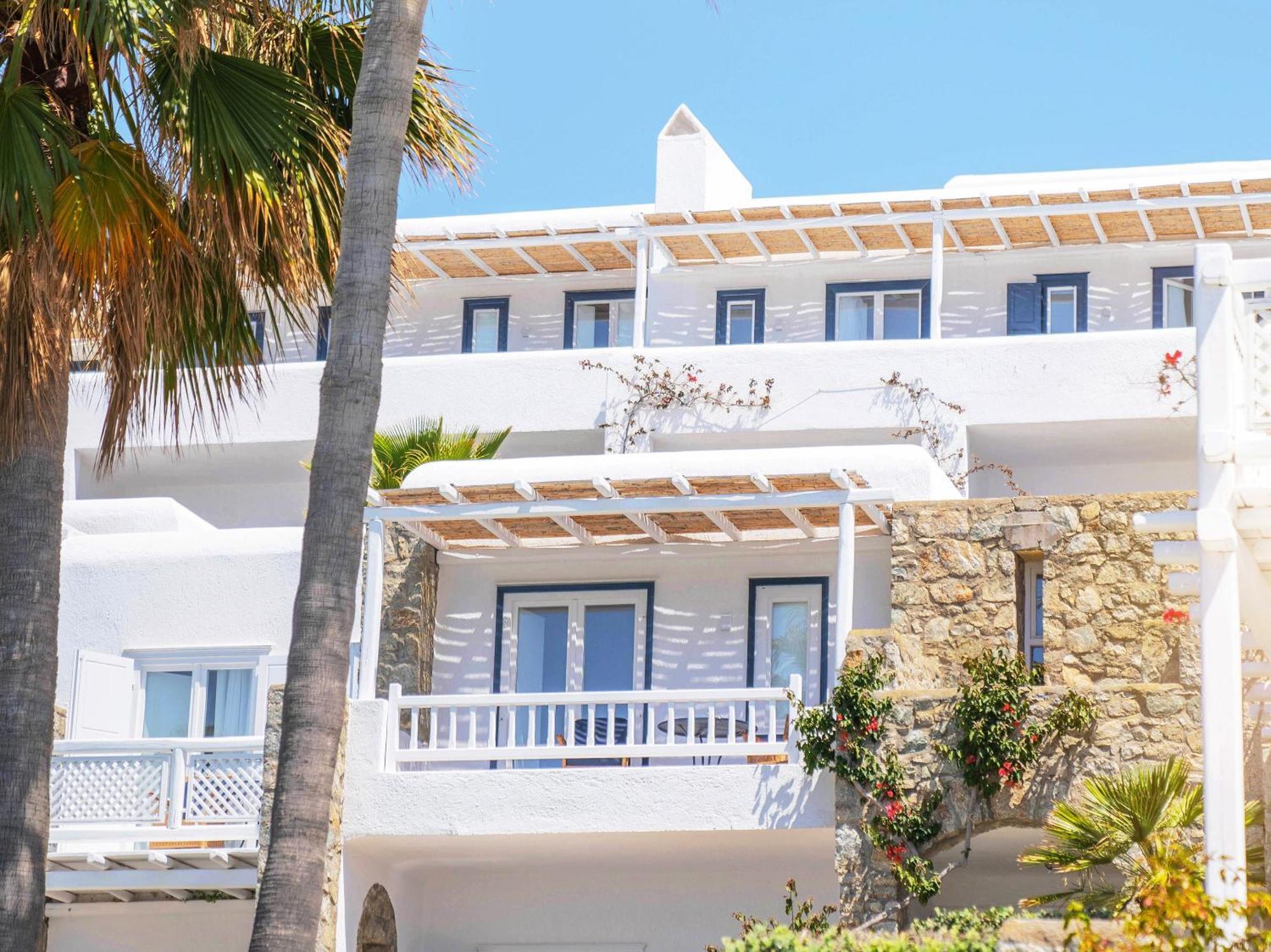 Mykonos Blu, Grecotel Boutique Resort Pszarú Kültér fotó