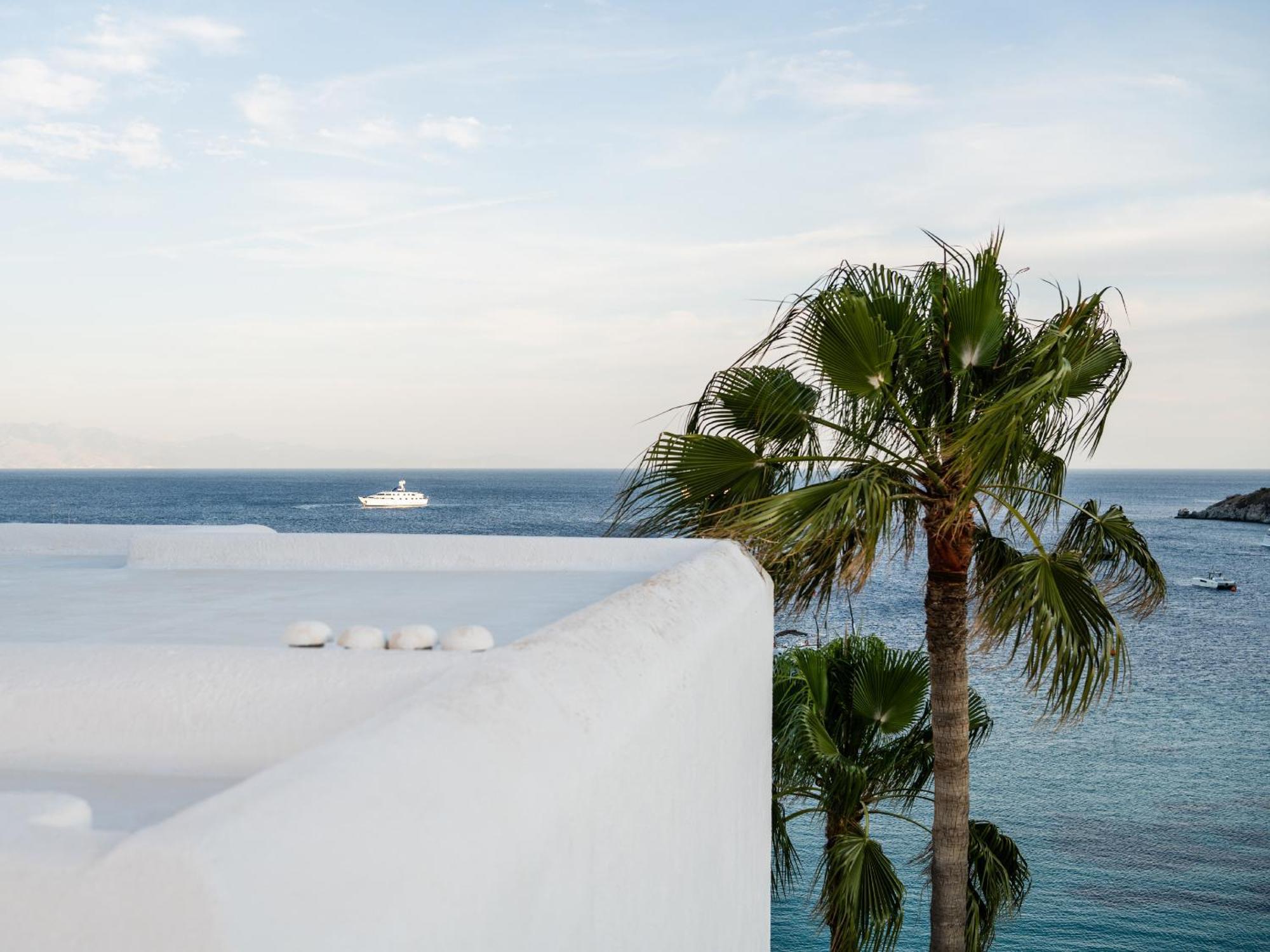 Mykonos Blu, Grecotel Boutique Resort Pszarú Kültér fotó