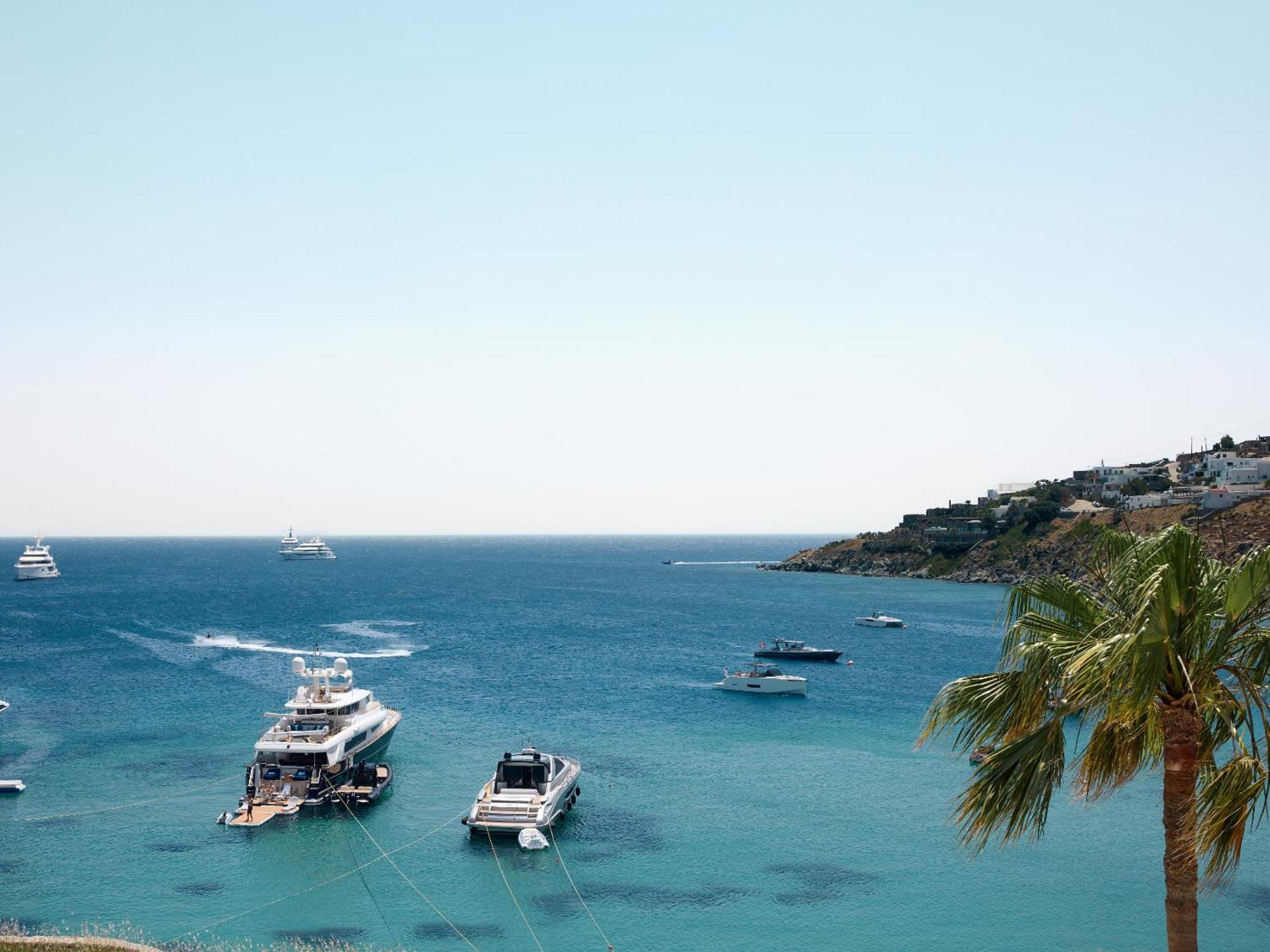 Mykonos Blu, A Grecotel Resort To Live Pszarú Kültér fotó