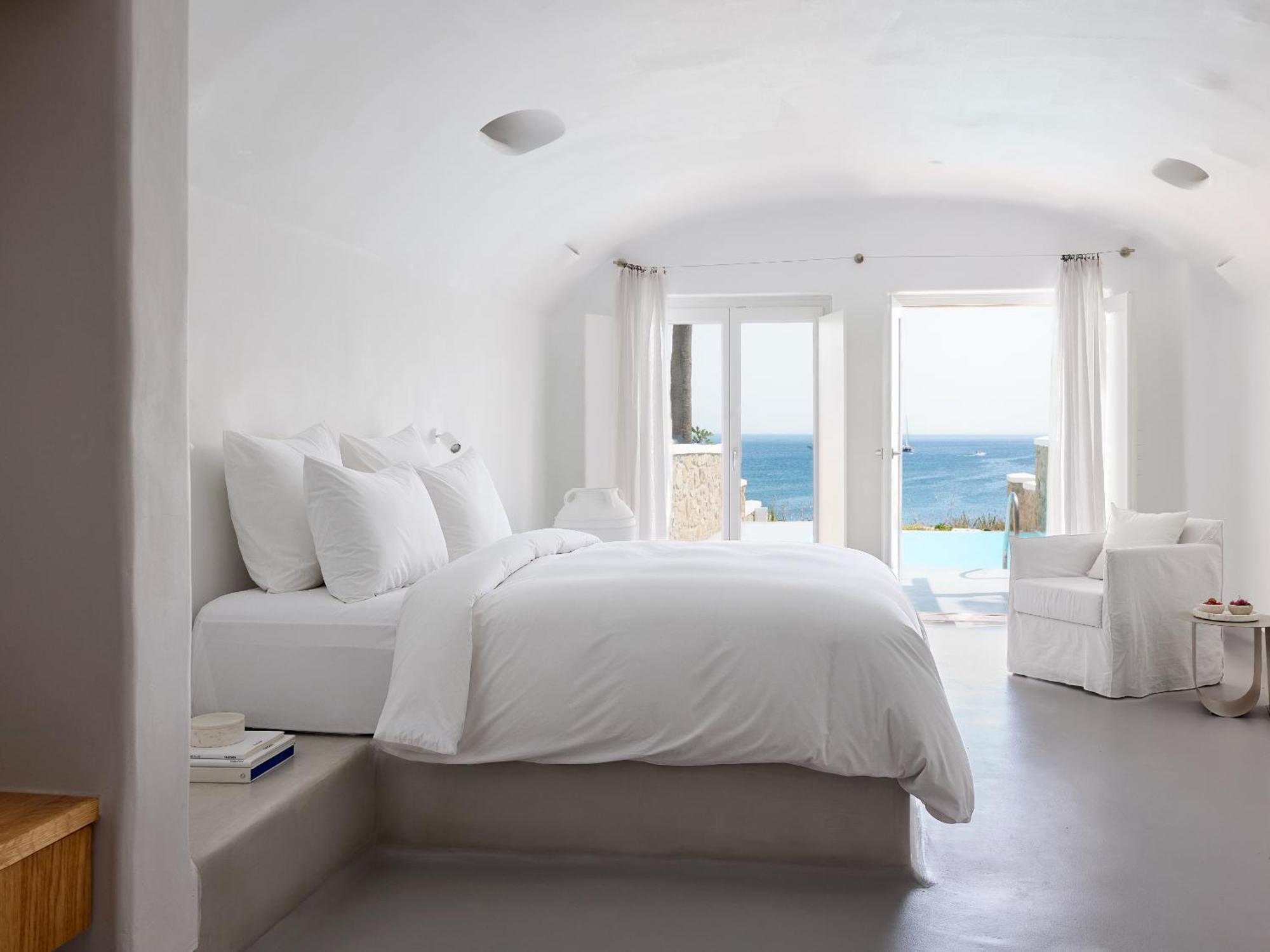 Mykonos Blu, Grecotel Boutique Resort Pszarú Kültér fotó