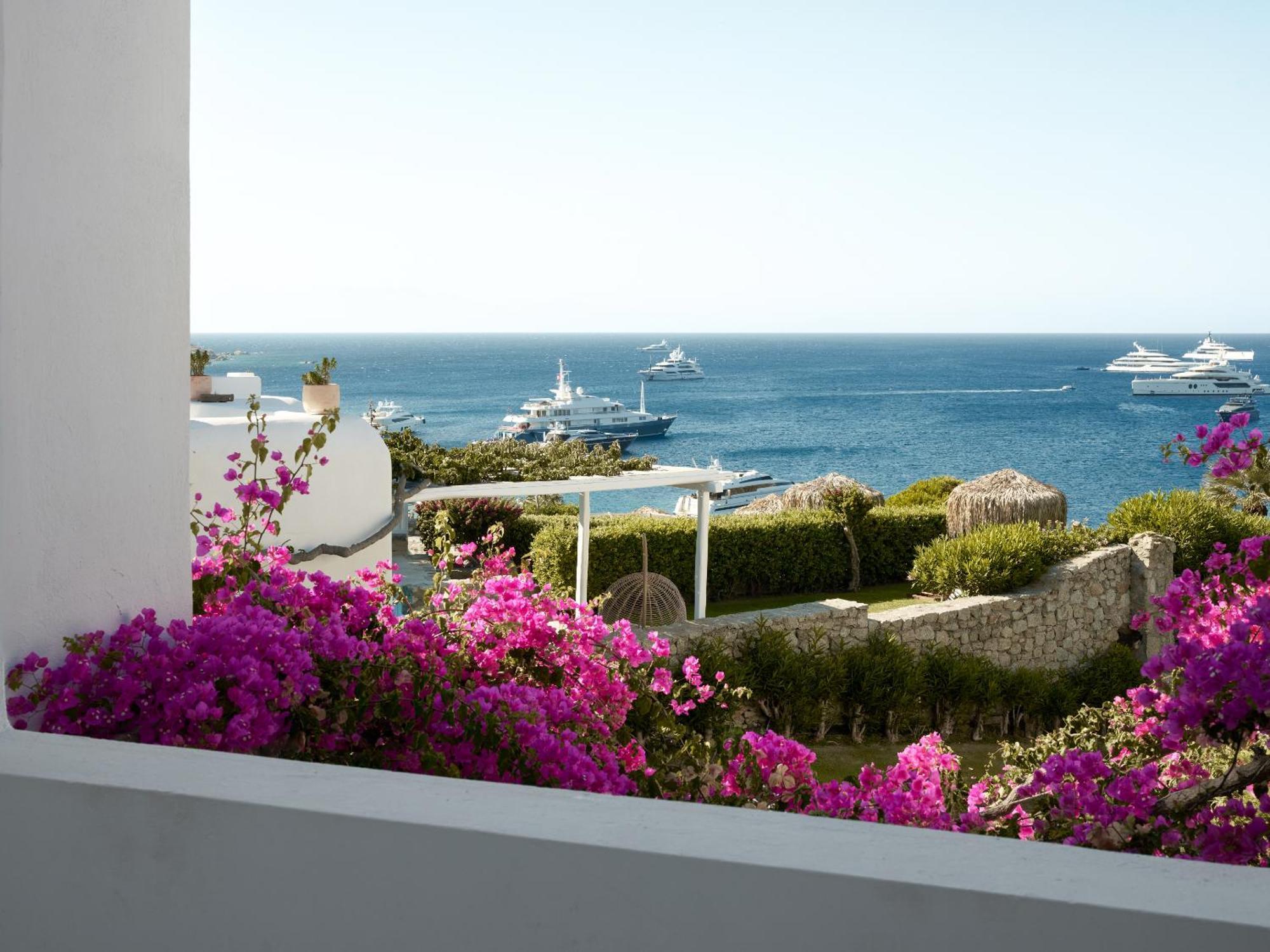 Mykonos Blu, Grecotel Boutique Resort Pszarú Kültér fotó