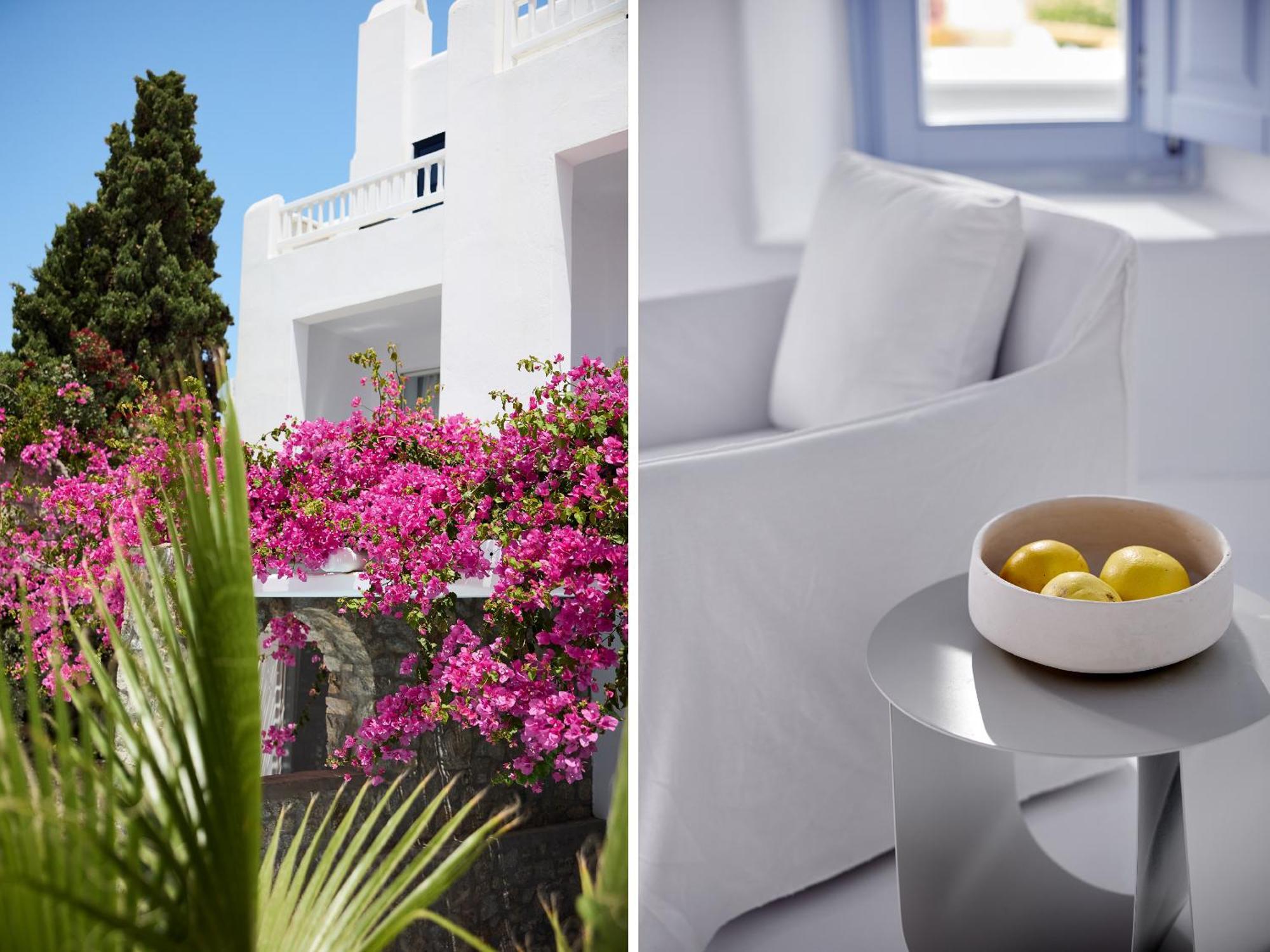 Mykonos Blu, Grecotel Boutique Resort Pszarú Kültér fotó