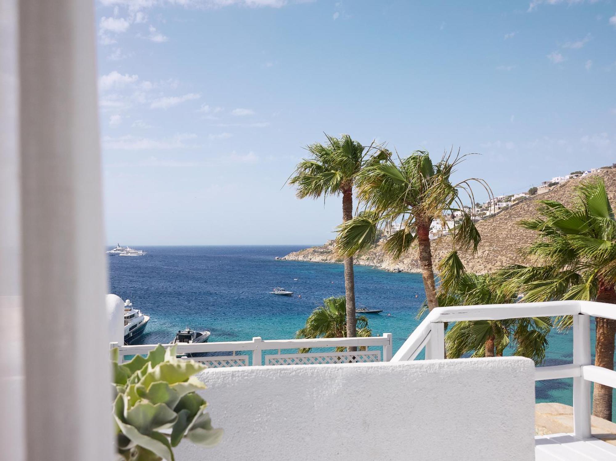 Mykonos Blu, Grecotel Boutique Resort Pszarú Kültér fotó