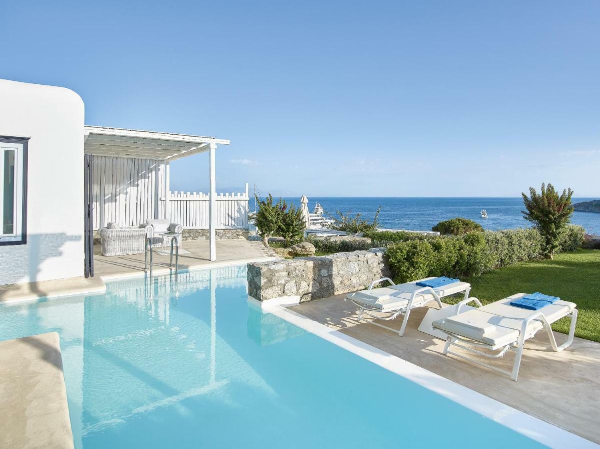 Mykonos Blu, Grecotel Boutique Resort Pszarú Kültér fotó